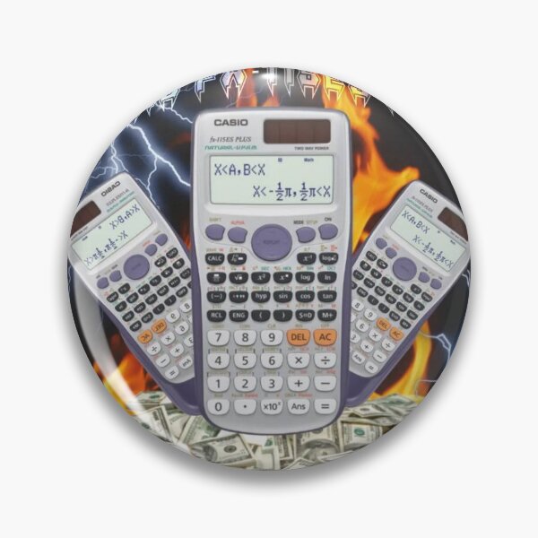 Item preview, CASIO FX-115ES PLUS Metal Shirt  designed and sold by orionspencer.