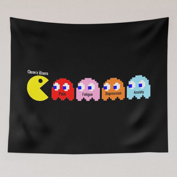Item preview, Chronic Illness Ghosts Arcade Game  designed and sold by CaitlynConnor.