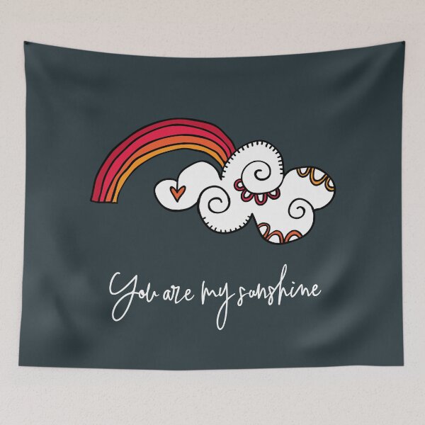 Item preview, You are my sunshine white text designed and sold by Glynnis Owen.
