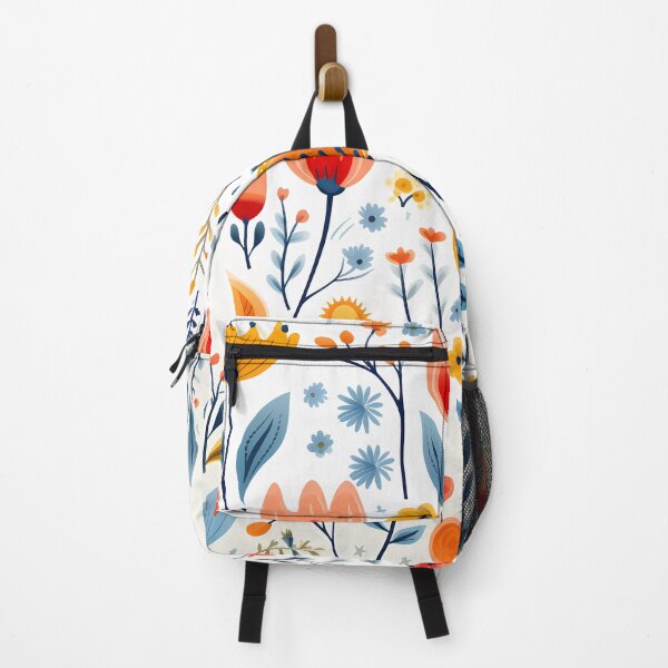 Item preview, Scandinavian style floral summer flower pattern designed and sold by Flying Penguins.