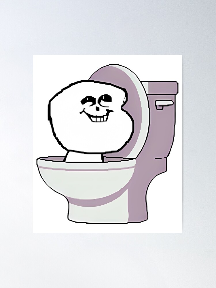 skibidi toilet G man Poster for Sale by DrawForFunYt