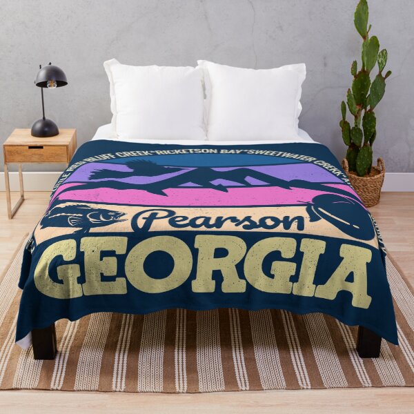 Item preview, Pearson Georgia Sunset Retro Vintage Local Pride Logo designed and sold by CRHPOD20.
