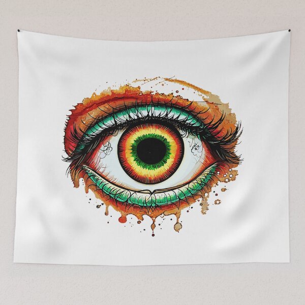 Item preview, Rasta Far Eye designed and sold by reggaeartgifts.