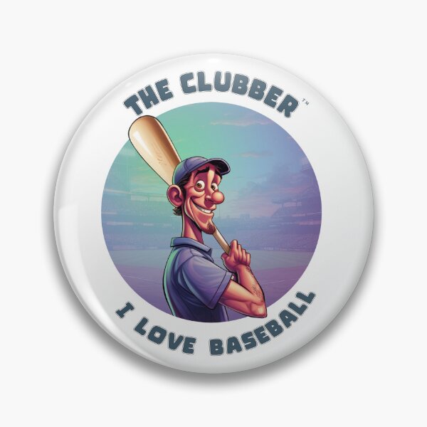 Item preview, The Clubber, Posing with His Baseball Bat designed and sold by Jamillionaire Shop.