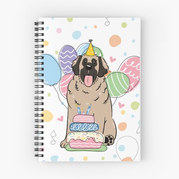 Item preview, Sandy Leonberger Dog Birthday Party 2 designed and sold by Lulupainting.
