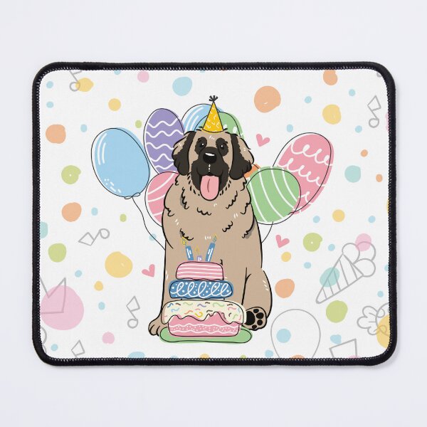Item preview, Sandy Leonberger Dog Birthday Party 2 designed and sold by Lulupainting.