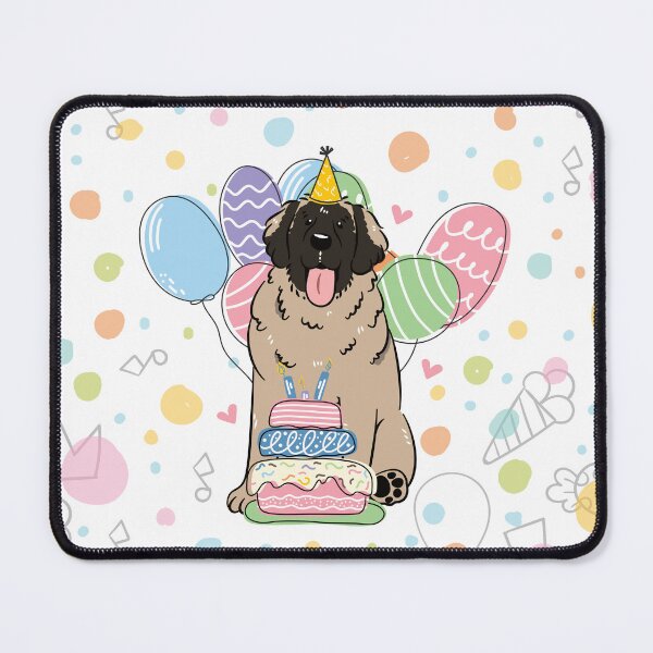Item preview, Sandy Leonberger Dog Birthday Party 1 designed and sold by Lulupainting.