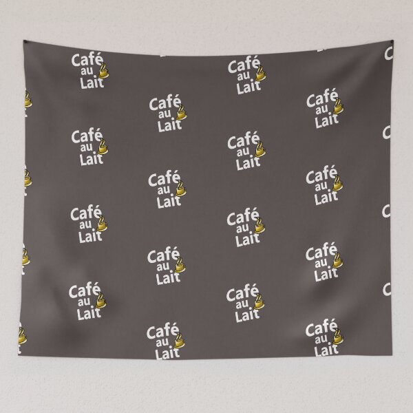 Item preview, Café au Lait (French for coffee with milk) designed and sold by lobodelnoir.