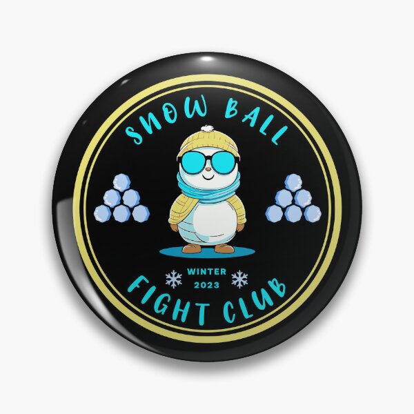 Item preview, Snowball Fight Club - Winter Fun T-Shirt designed and sold by SpEnMa-Holidays.