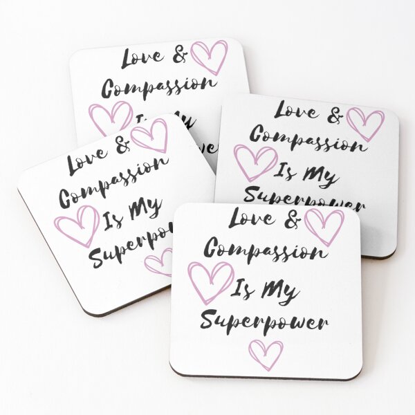 Item preview, Love & Compassion Is My Superpower designed and sold by ColordCreations.