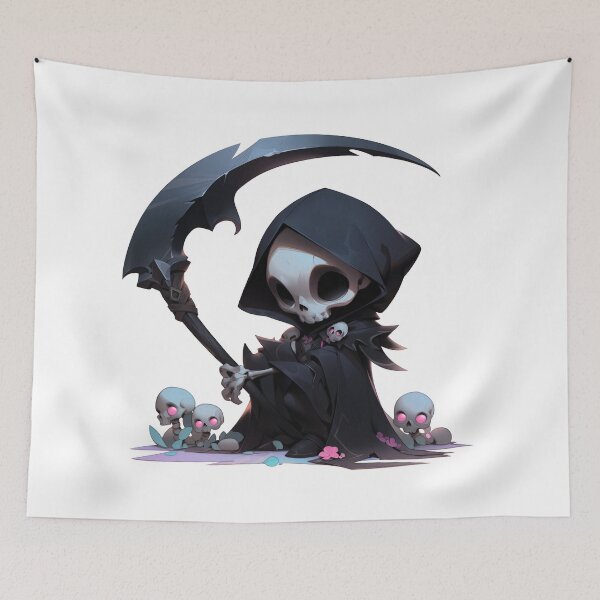 Item preview, Cute grim reaper  designed and sold by DimsumCowboY.