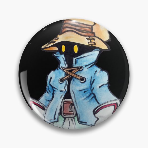 Item preview, Final Fantasy 9 Vivi in Pastel Colour Pencil designed and sold by ColtSporer.