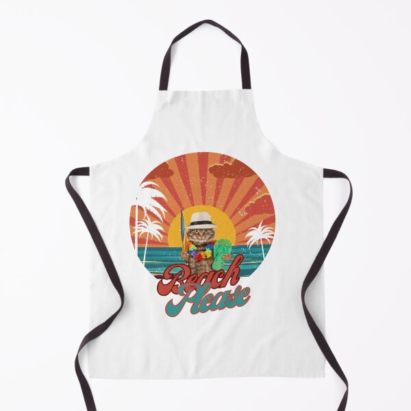 Item preview, Funny cat on the beach designed and sold by amaria56.
