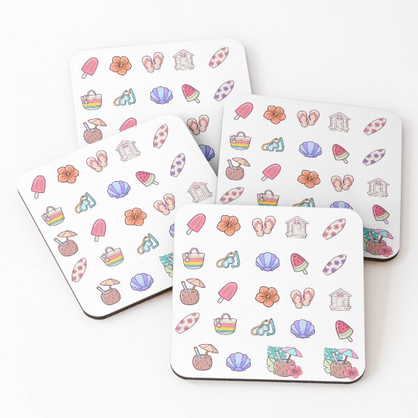 Item preview, Beach summer sunshine stickers designed and sold by AngelZalez.