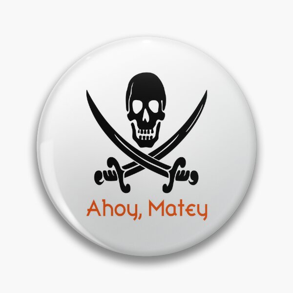 Item preview, Ahoy, Matey (black/orange) designed and sold by raineOn.