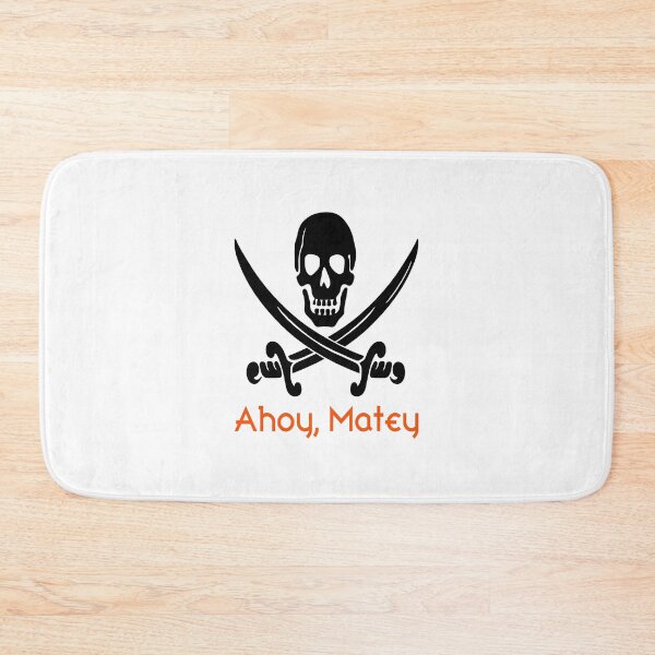 Item preview, Ahoy, Matey (black/orange) designed and sold by raineOn.
