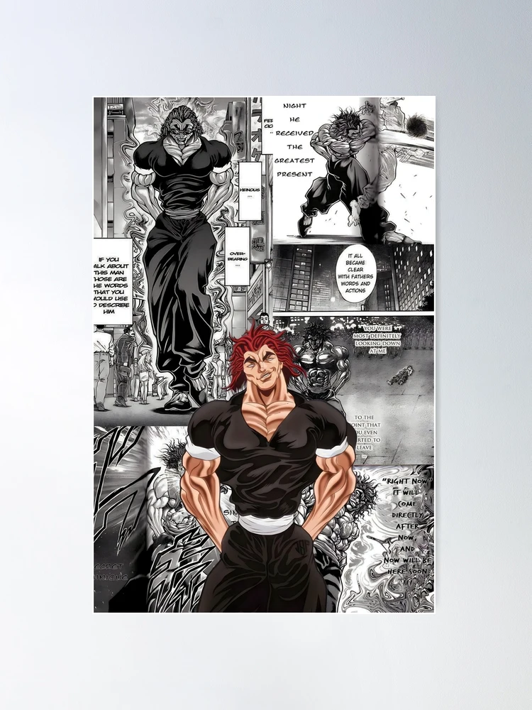 Baki and Yujiro Poster for Sale by BRSRK