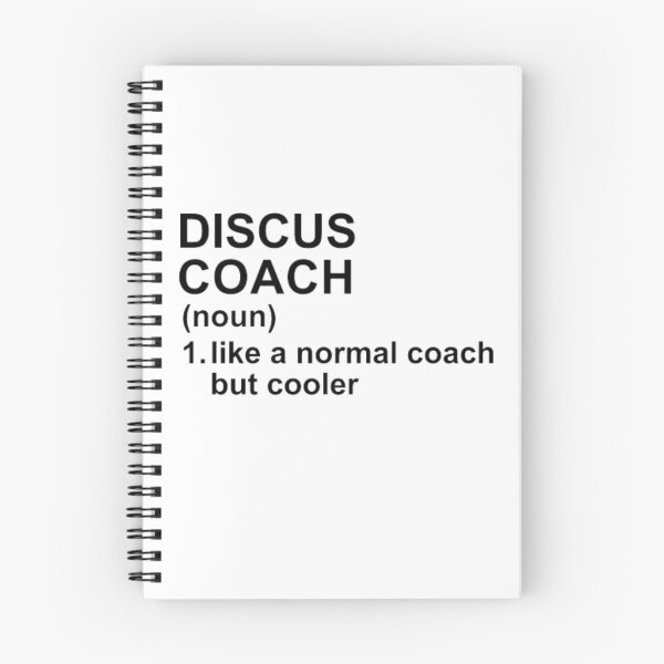 Item preview, Discus Coach Definition - Like A Normal Coach But Cooler designed and sold by GymWearDepot.