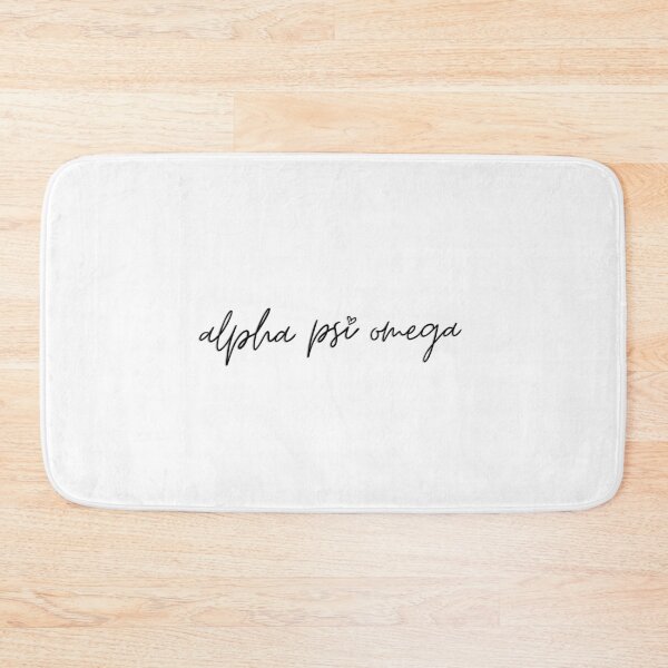 Item preview, Alpha Psi Omega designed and sold by SoybeanTomato.