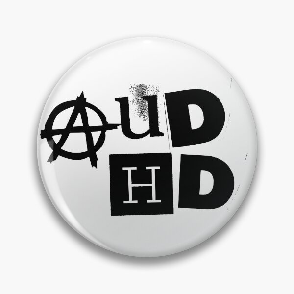 Item preview, AUDHD - Neuro-different (black type) designed and sold by Danspie.