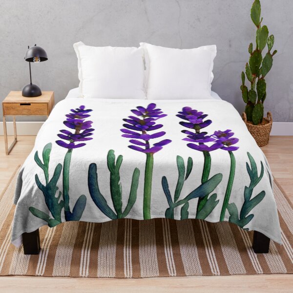 Item preview, Minimal Watercolour Lavender Sprigs designed and sold by sarabye.