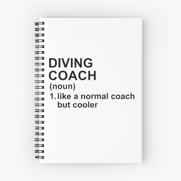 Item preview, Diving Coach Definition - Like A Normal Coach But Cooler designed and sold by GymWearDepot.