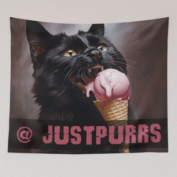 Item preview, JUST PURRS ICECREAM STICKER designed and sold by Justpurrs.