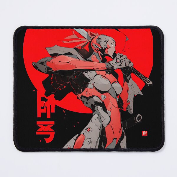 Item preview, cyborg samurai designed and sold by ururuty.