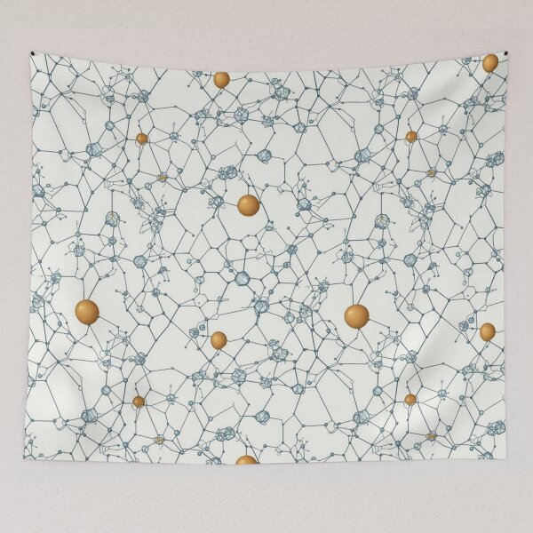 Item preview, Organic chemistry, molecular structures designed and sold by CoolPixels.