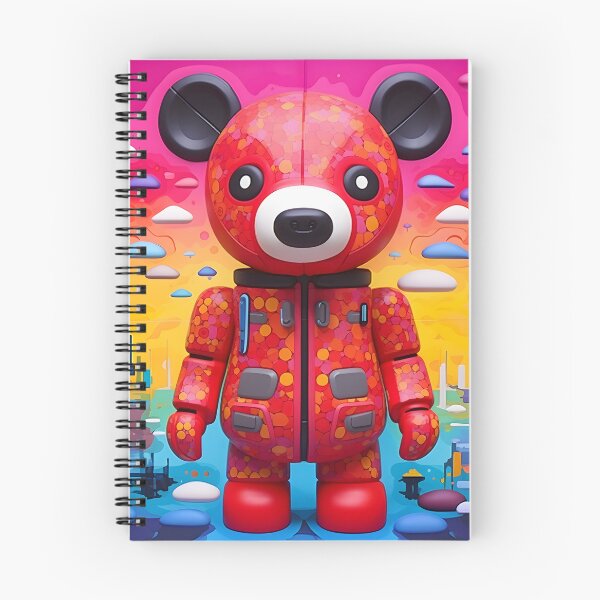 Item preview, osito de peluche rojo en las nubes designed and sold by boldbrushstroke.