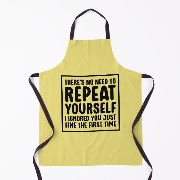 Item preview, No Need To Repeat Yourself designed and sold by kamrankhan.