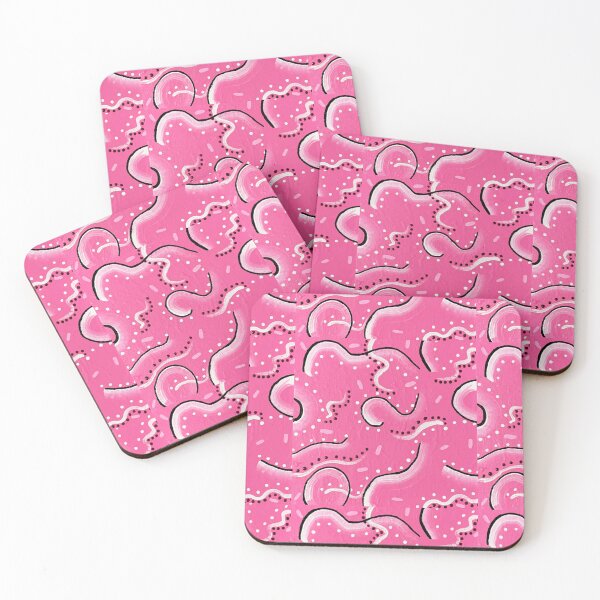 Item preview, Pintura abstracta soñando rosa chicle designed and sold by jcmakesart.