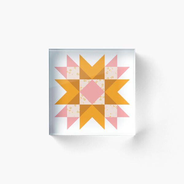 Item preview, Patchwork de colcha de granero floral designed and sold by RDevane.