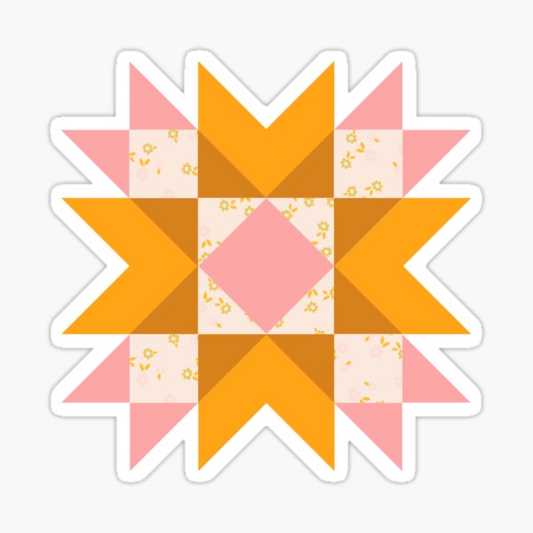 Item preview, Floral Barn Quilt Patchwork designed and sold by RDevane.