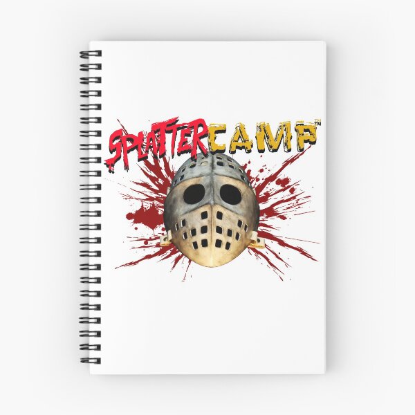 Item preview, Hockey Mask Blood Splatter Logo designed and sold by TobattoVision Commodities.