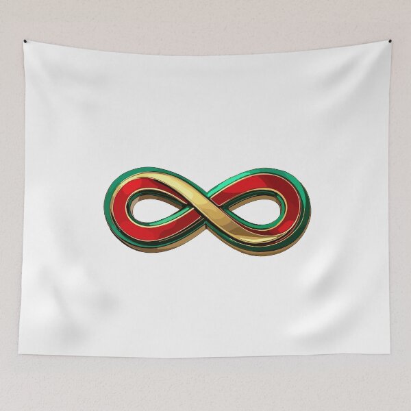 Item preview, Reggae Infinity Symbol designed and sold by reggaeartgifts.