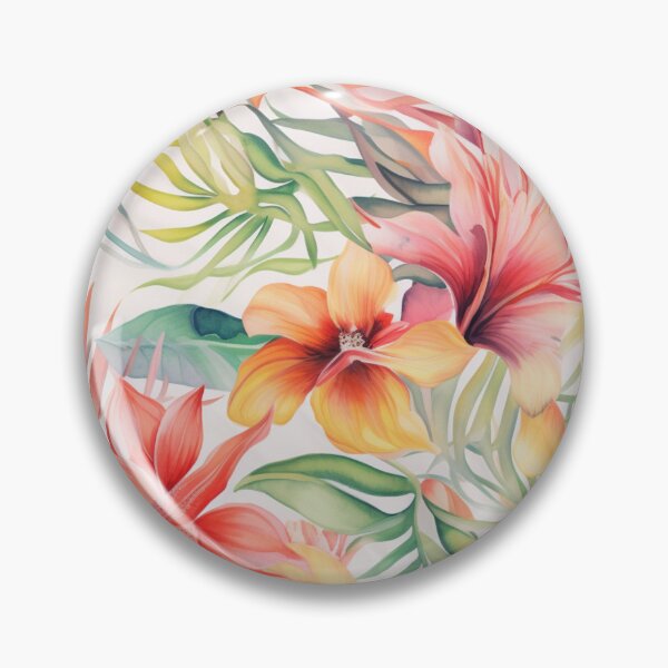 Item preview, Watercolor tropical beauty designed and sold by Geode-Designs.