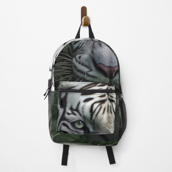 Item preview, Exotic white tiger digital print designed and sold by dcrc.