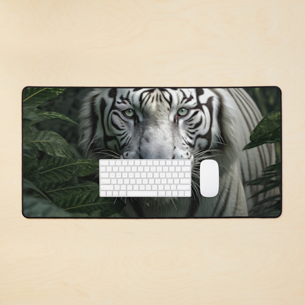 exotic baby white tiger cub print Sticker for Sale by dcrc