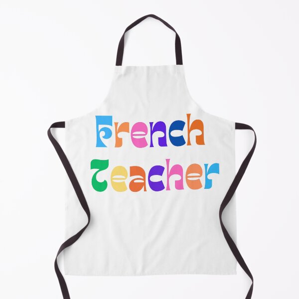 Item preview, Colorful and fun French teacher design designed and sold by language-des.