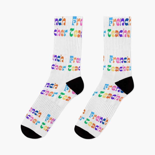 Item preview, Colorful and fun French teacher design designed and sold by language-des.