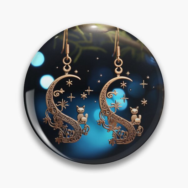 Item preview, Starry Night Staircase with Serene Celestial Cat designed and sold by DeenaDee.
