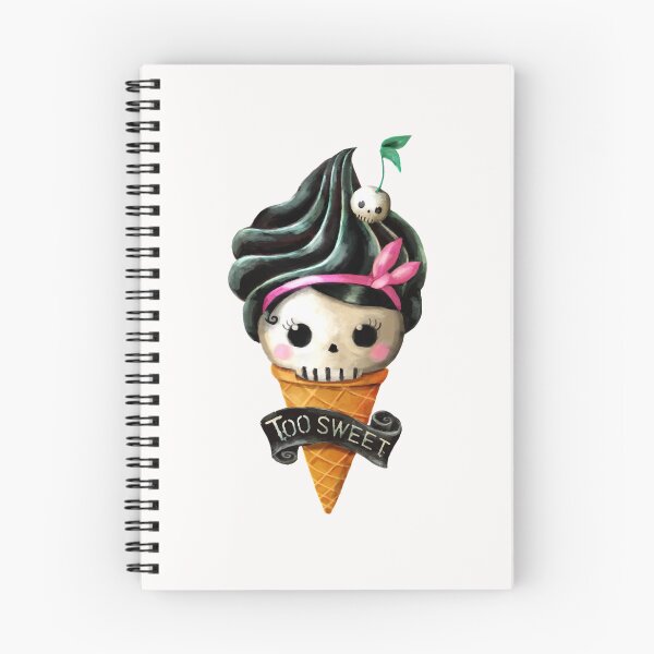 Item preview, Hallowwen Skull Ice Cream Classic  designed and sold by AylaBecker1.