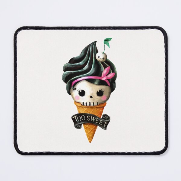 Item preview, Hallowwen Skull Ice Cream Classic  designed and sold by AylaBecker1.