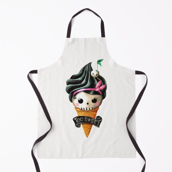 Item preview, Hallowwen Skull Ice Cream Classic designed and sold by AylaBecker1.