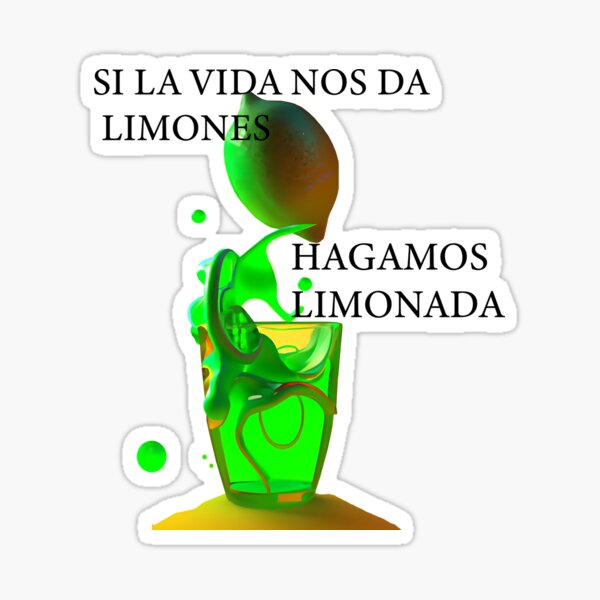let's make lemonade Sticker