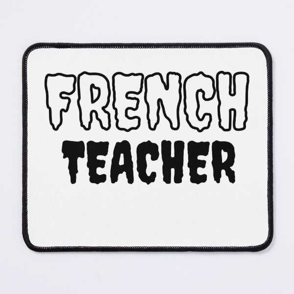 Item preview, French teacher scary letters designed and sold by language-des.