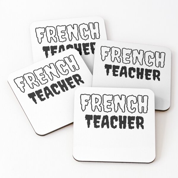 Item preview, French teacher scary letters designed and sold by language-des.