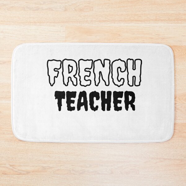 Item preview, French teacher scary letters designed and sold by language-des.