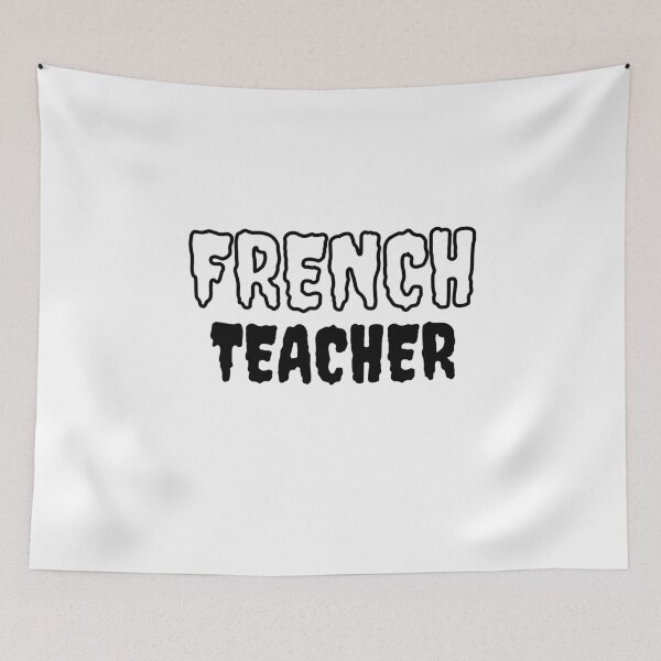 Item preview, French teacher scary letters designed and sold by language-des.